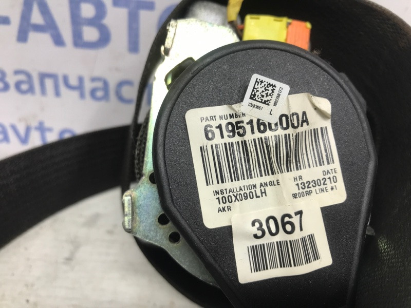 Ремень безопасности передний левый Chevrolet Cruze J300 1.8 2009 (б/у) Киев - изображение 3