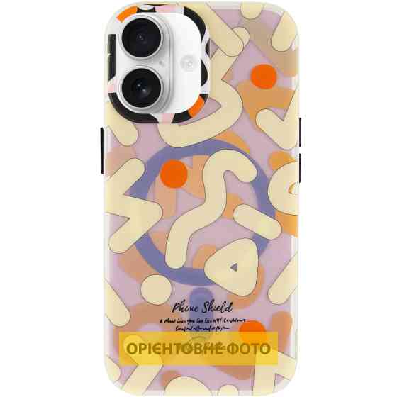 TPU чехол Pastel Chaos with Magnetic Fit для Apple iPhone 16 (6.1") Херсон