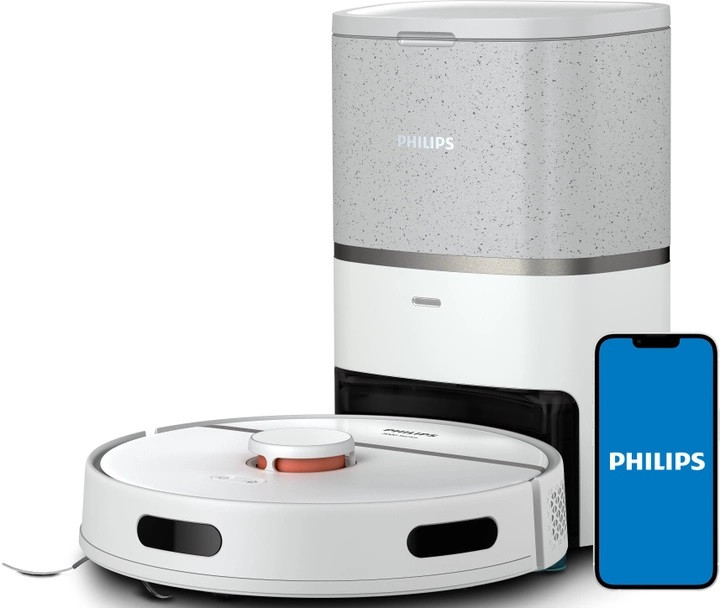 Робот-пылесос Philips Series 3000 XU3110-02 белый Київ - зображення 5