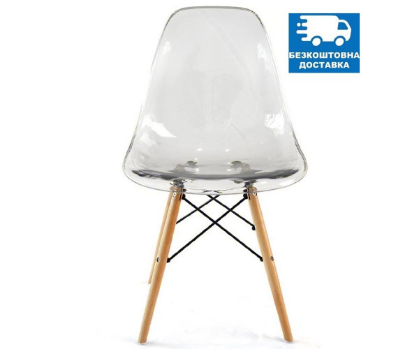 Стілець Тауер Вуд А прозорий Дніпро - зображення 1