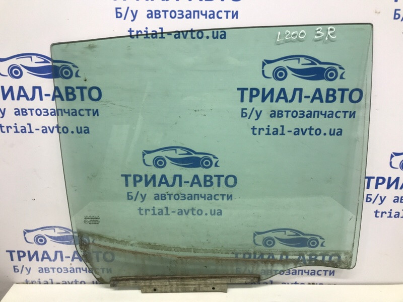 Стекло двери заднее правое Mitsubishi L200 2006-2015 5736A008 (Арт. 51161) Київ - зображення 1