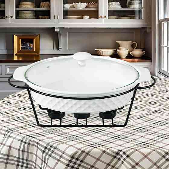 Мармит овальный керамический Maestro 1,5 л MR-11359-74 Одесса