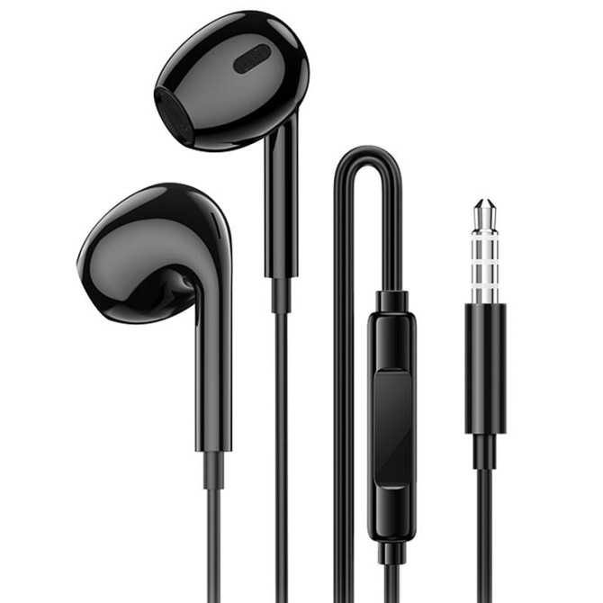 Наушники Borofone BM100 Max Fuente universal with microphone (3.5mm/1.2m) Херсон - зображення 1