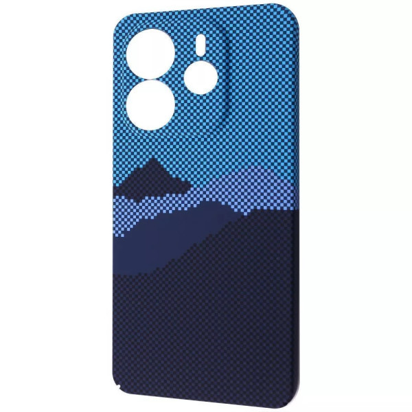 Чохол WAVE Gleam для Xiaomi Redmi Note 14 4G UA Blue Mountain (Код товару:42102) Харків - зображення 1