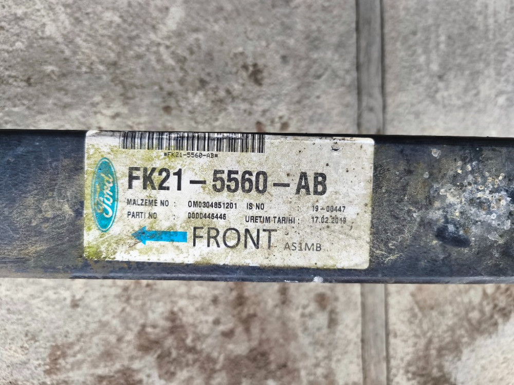 Ресора задняя Ford Transit Custom L2 2012-2018 (FK21-5560-AB) Ковель - зображення 3