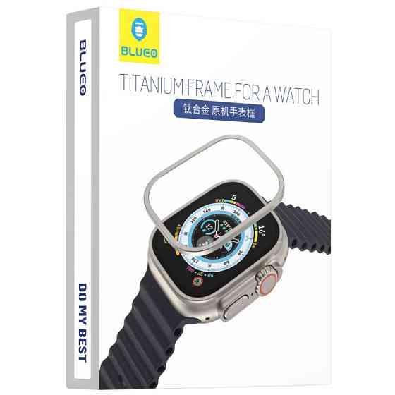 Защитная рамка BlueO Titanium Frame для Apple Watch Ultra 1/2/3 49mm Херсон