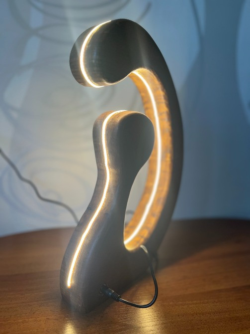 Нічник - світильник з дерева Житомир - изображение 5