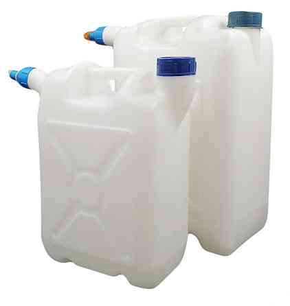 Канистра с носиком 20 литров, пластиковая Киев