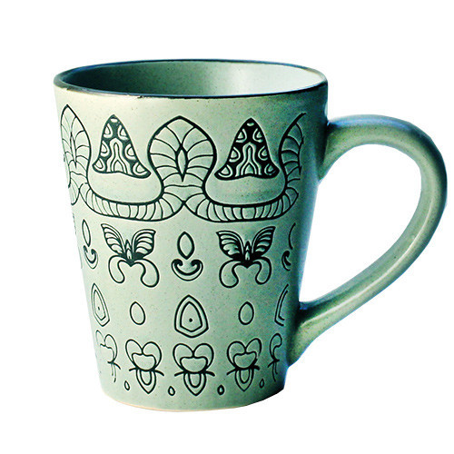 Кружка Losk Butterfly Forest Green L0420-43B-003-M2 360 мл зелена Киев - изображение 1