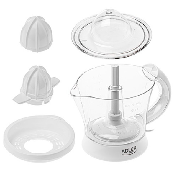 Соковыжималка для цитрусовых Adler AD 4014 60 Вт белая Київ - зображення 10