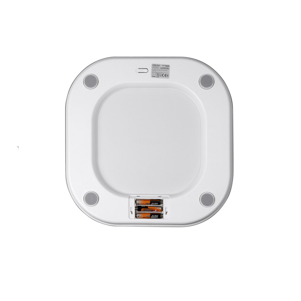 Весы напольные Liberton LBS-0817 180 кг белые Київ - зображення 5