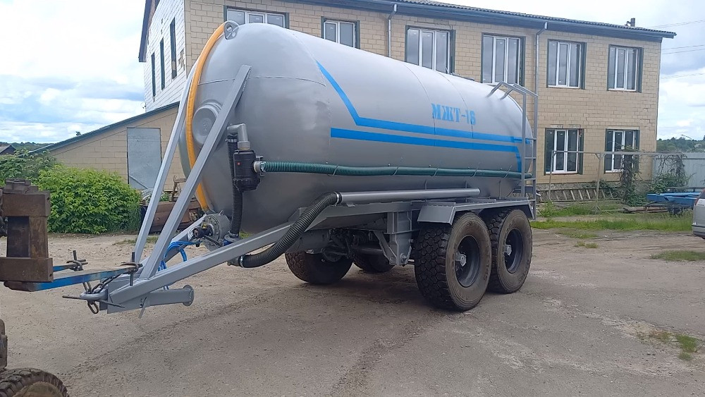 Бочка МЖТ-16 євроосі/пневмохід для приготування хім сумішей Белая Церковь - изображение 1