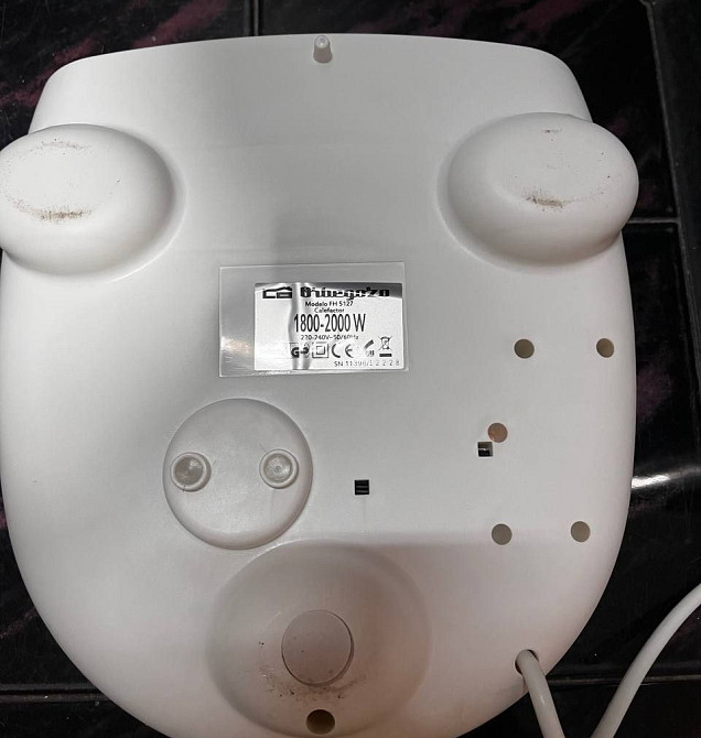 Обігрівач тепловентилятор дуйка 3 в 1 Orbegozo FH5127 2000W білий Косів - зображення 4