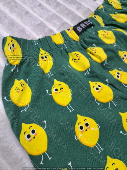 Мужские боксеры с принтом лимонов "Bres" (арт. МSHK 304/03/134) Кривий Ріг - зображення 4