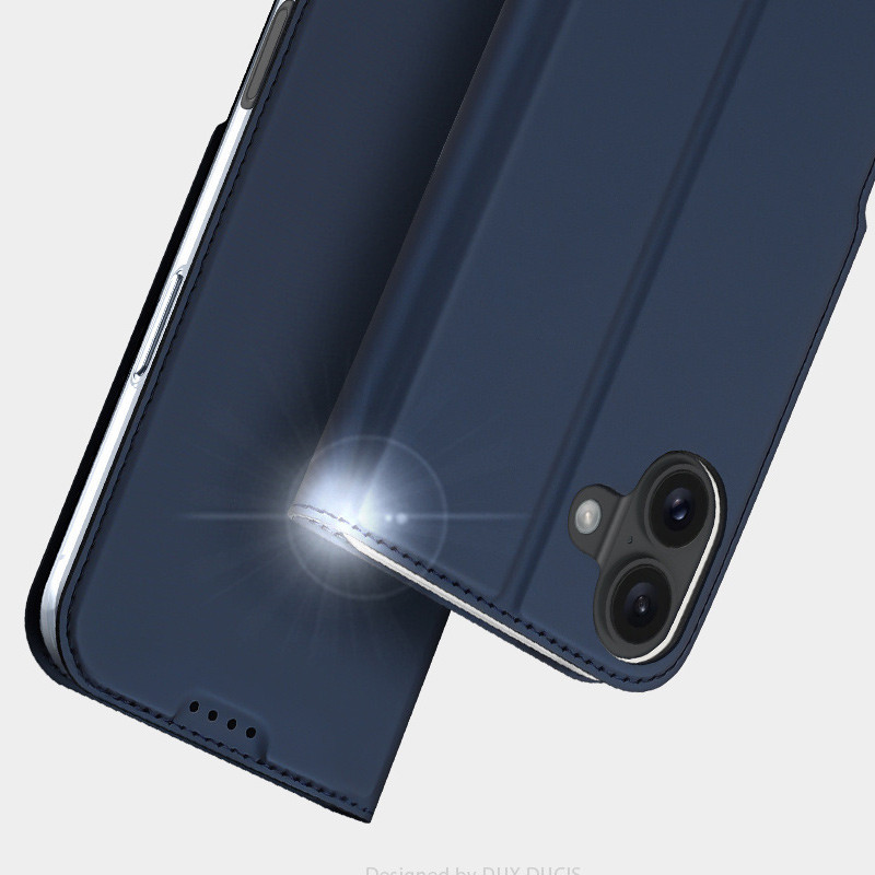 Чехол-книжка Dux Ducis с карманом для визиток для Apple iPhone 16 (6.1") Херсон - зображення 5