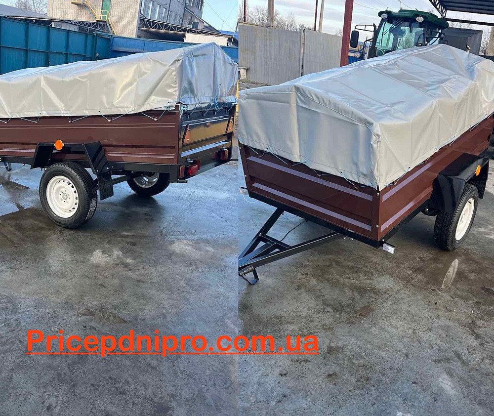 Купити легковий авто причіп 200х120х40, тент у подарунок Обухов - изображение 1