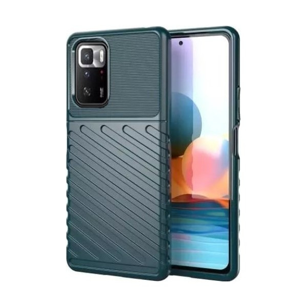 Чохол Anomaly Thunder для Xiaomi Redmi Note 10 Pro 5G Green Харків - зображення 2