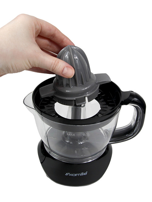 Соковыжималка для цитрусовых Kamille KM-6736 40 Вт черная Киев - изображение 6