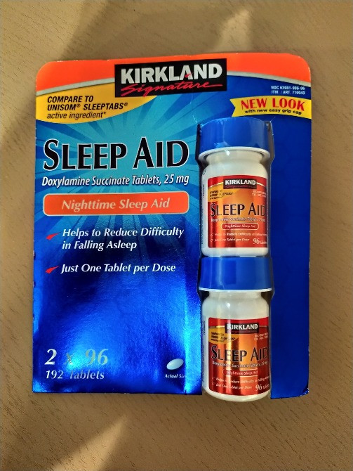 Sleep Aid 96 таблеток kirkland, допомога нічному сну, США. Тернопіль - зображення 3