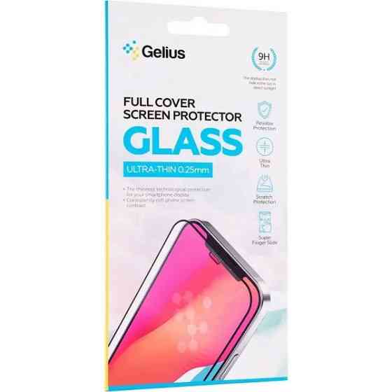 Захисне скло Gelius Full Cover Ultra-Thin 0.25mm для Xiaomi Poco X7 Pro Black Харків