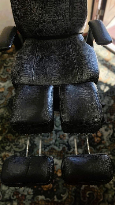 Педикюрне крісло кушетка косметологічна Роздільна - зображення 3