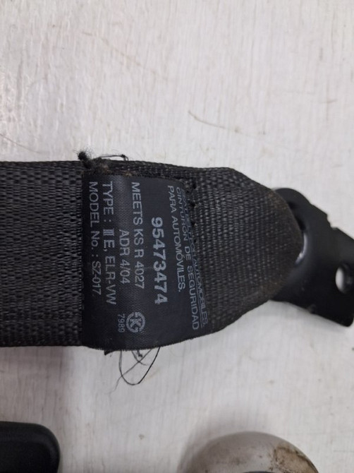 Ремень безопасности передний левый Chevrolet Captiva C140 2.2 DIESEL Z22D1 2006 (б/у) Київ - зображення 4