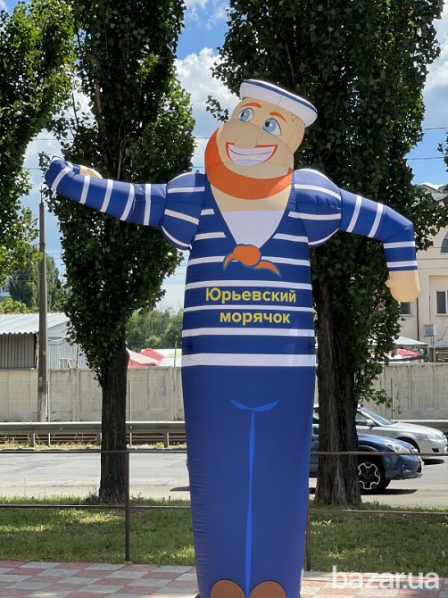 Зазывала надувной человечек реклама Киев - изображение 3