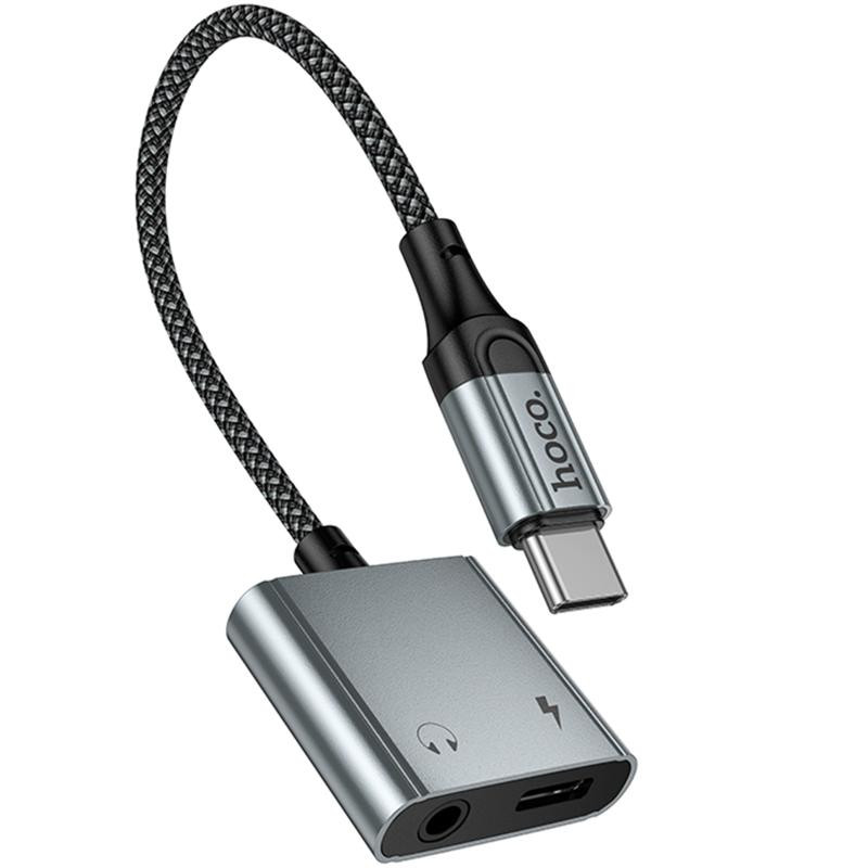 Переходник Hoco UPA34 Type-C to Type-C + 3.5mm Херсон - зображення 6