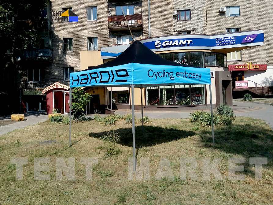 Виготовлення 3х3 шатри рекламні, промо-палатки, намети брендовані з логотипами, тенти з друком Запорожье - изображение 11