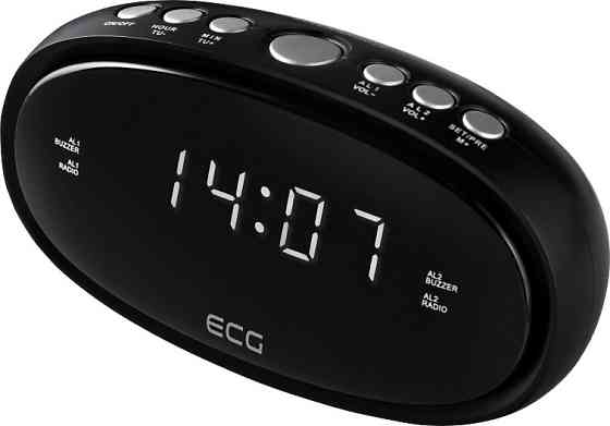 Радіо-годинник ECG RB-010-Black Киев