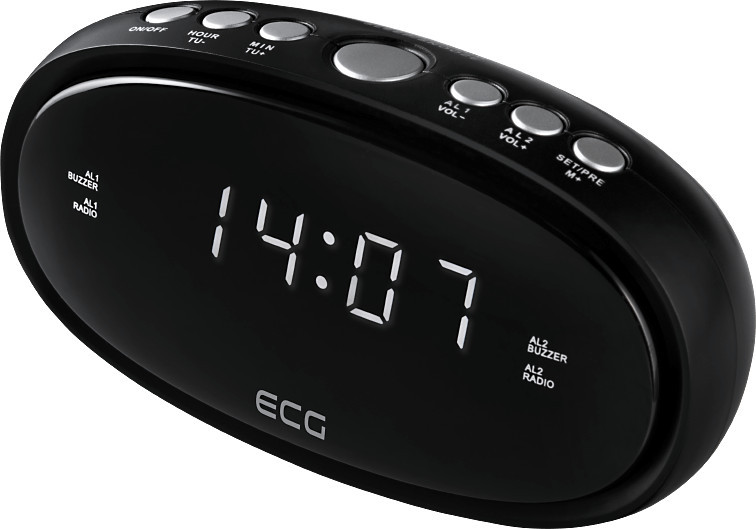 Радіо-годинник ECG RB-010-Black Киев - изображение 1