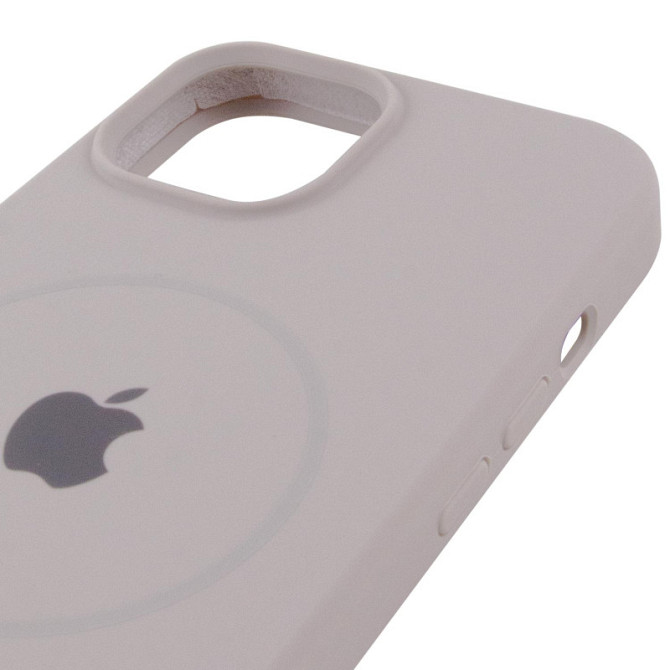 Чехол Silicone Case Full Protective (AA) with MagSafe для Apple iPhone 15 (6.1") Херсон - зображення 4