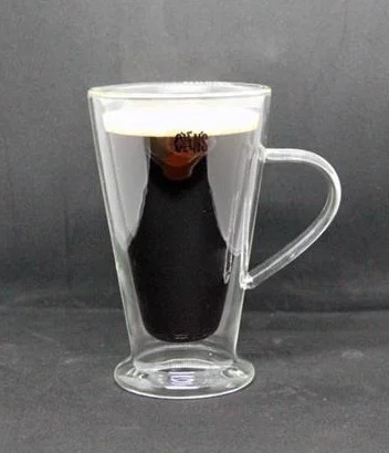 Кружка для латте з подвійним склом OLens Айріш DG-2123L 400 мл Киев - изображение 1