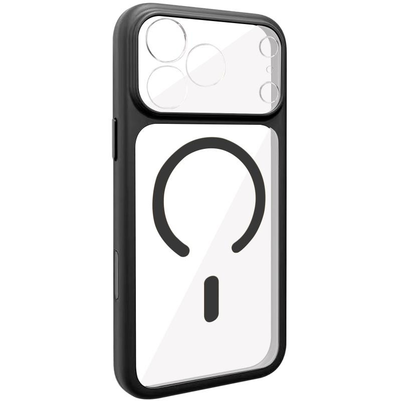 Чехол TPU+PC GETMAN Moon Clear with MagSafe для Apple iPhone 17 Pro Max (6.9") Херсон - изображение 1