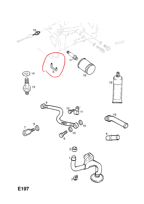 GM 97027771, Маслофорсунка блока Опель Astra, Vectra 1.7 TD, X17DT Винница - изображение 2