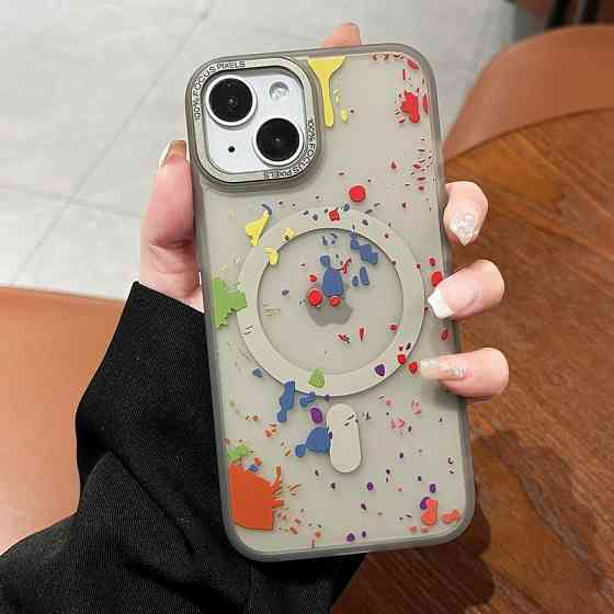 Чехол TPU+PC Flush with MagSafe для Apple iPhone 13 (6.1") Херсон