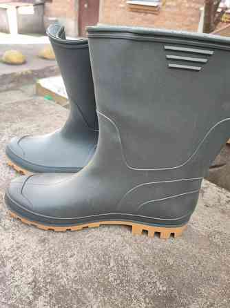 Темно-зелені гумові чоботи Хмельницький