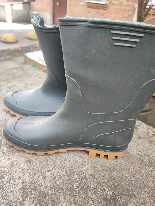 Темно-зелені гумові чоботи Хмельницкий - изображение 2