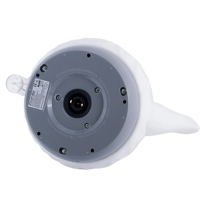 Электрический чайник керамический 1,5 л Kamille KM-1727 Київ - зображення 3