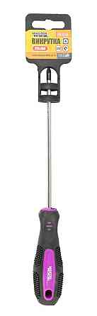 Отвёртка крестовая магнитная MASTERTOOL PZ1х150 мм ручка с TPR покрытием 48-5715 Харків