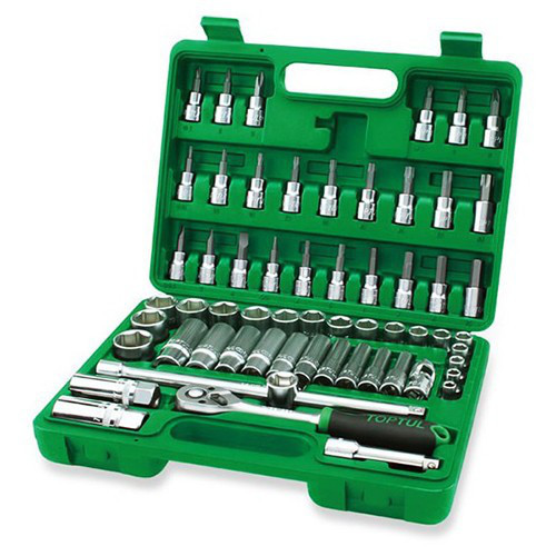 Набор инструмента в кейсе TOPTUL 3/8" 60ед. GCAI6001 Харьков - изображение 1