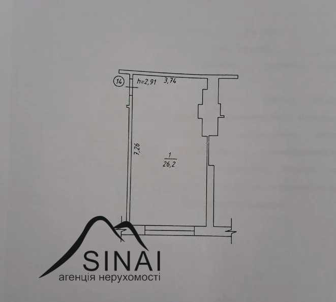 продажа 1-к квартира Броварский, Бровары, 27000 $ Бровари - зображення 9