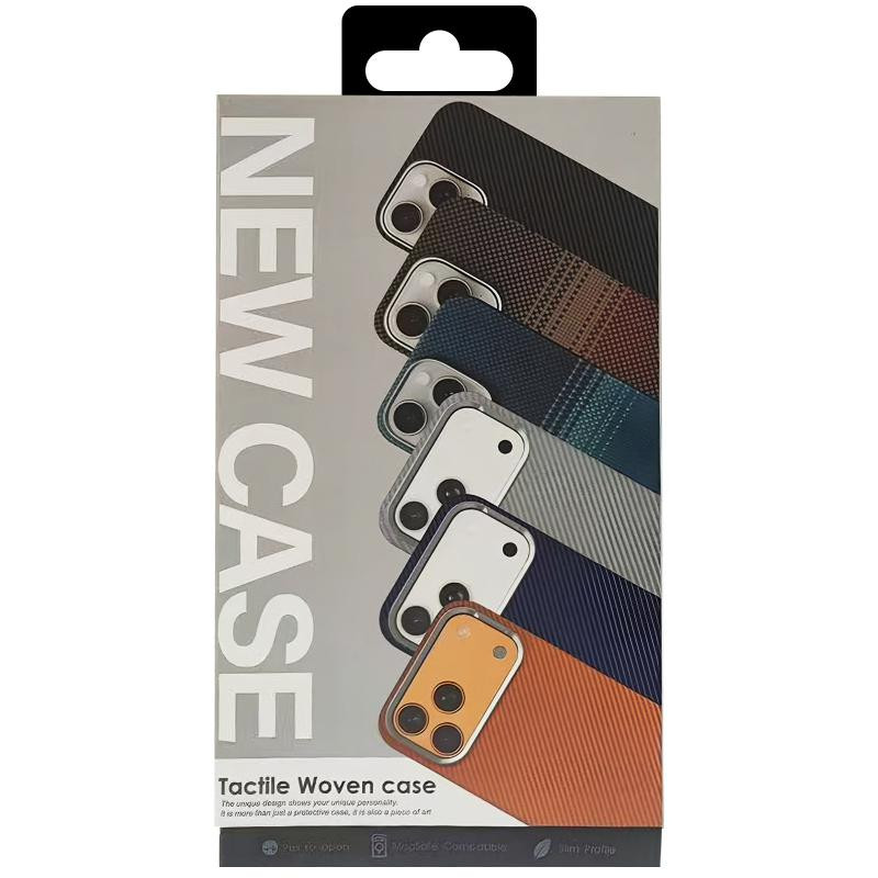 Чехол PC Carbon Protection Slim with MagSafe для Apple iPhone 15 (6.1") Херсон - зображення 3