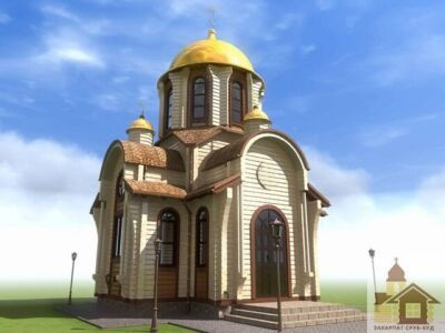 Зрубна дерев’яна церква під ключ Одеса - зображення 1