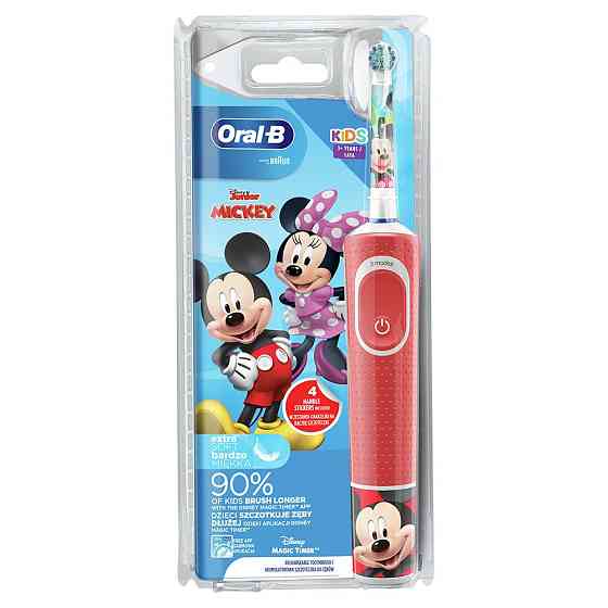 Детская электрическая зубная щетка Oral-B D100-413-2K-MiСkey Київ