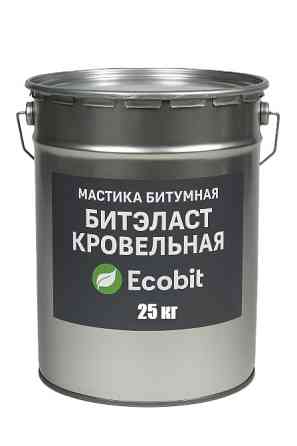 Мастика битумная ведро 25,0 кг БИТЭЛАСТ - КРОВЕЛЬНЫЙ Ecobit ДСТУ Б В.2.7-108-2001 Дніпро