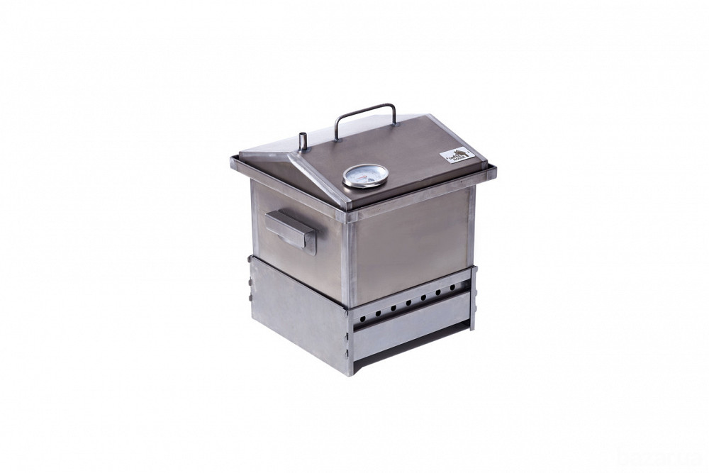 Коптильня маленькая SmokeHouse S Original с термометром и подставкой Харків - зображення 4