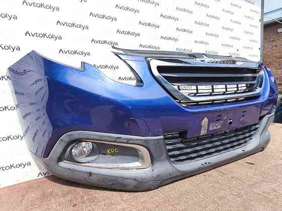 Бампер передний в сборе Peugeot 2008 2013-2016 (9802521077) Ковель