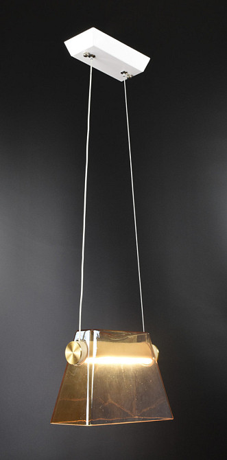 Люстра стельова LED CO7AM Білий 30-150х21х10 см. Київ - зображення 1