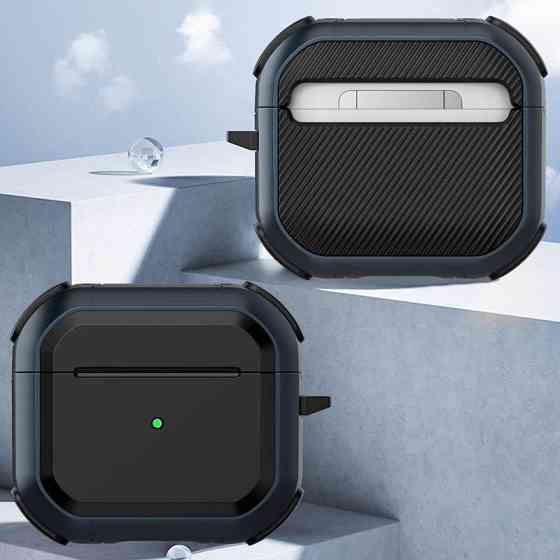 Футляр противоударный Black ed. для наушников Airpods 4 Херсон